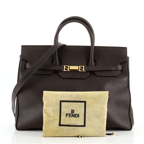 fendi oversize bag nylon plastified|fendi leather handbags.